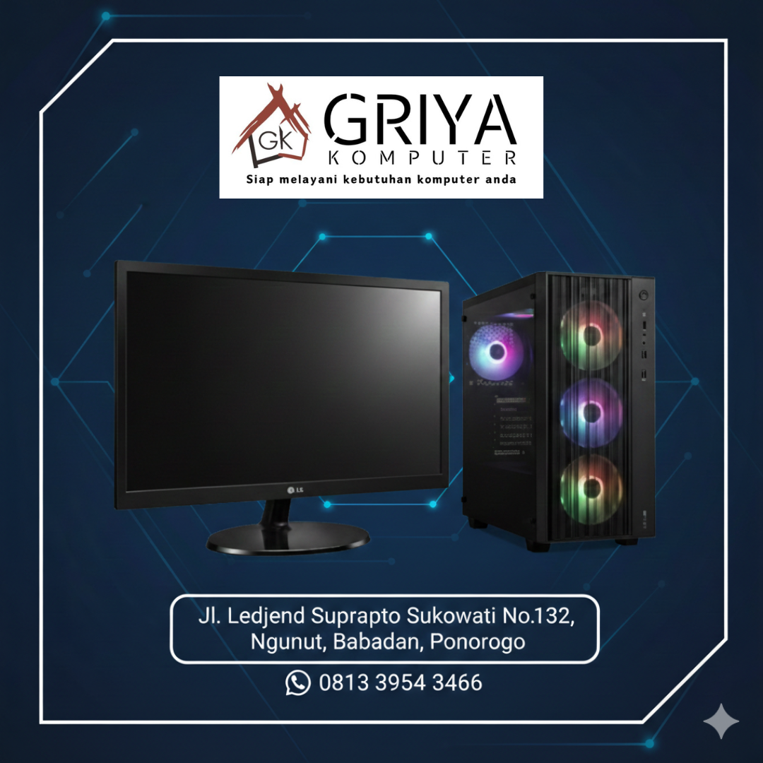 Komputer rakitan Intel Core i5 gen 12